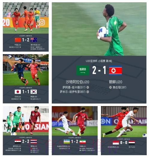 U-17亚洲杯小组赛次战 中国队3:5不敌澳大利亚队
